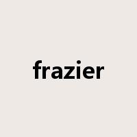 frazier是什么意思