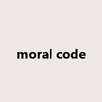 moral code是什么意思