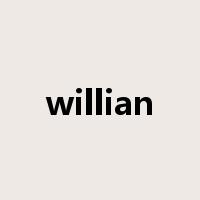 willian是什么意思