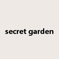 secret garden是什么意思