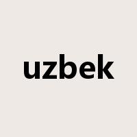 uzbek是什么意思