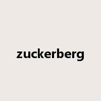 zuckerberg是什么意思
