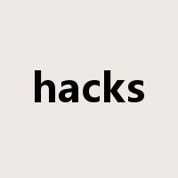 hacks是什么意思
