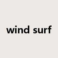 wind surf是什么意思