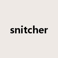 snitcher是什么意思