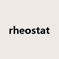rheostat是什么意思
