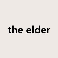 the elder是什么意思