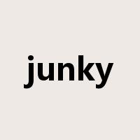 junky是什么意思