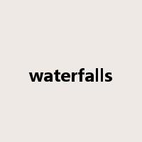 waterfalls是什么意思