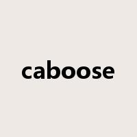 caboose是什么意思