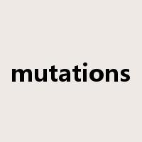 mutations是什么意思