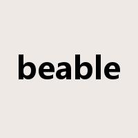 beable是什么意思