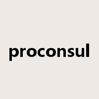 proconsul是什么意思