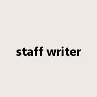 staff writer是什么意思