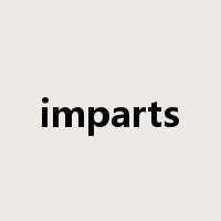 imparts是什么意思