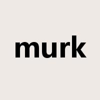 murk是什么意思