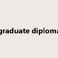 graduate diploma是什么意思