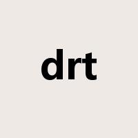 drt是什么意思