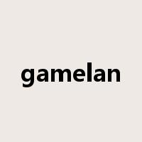 gamelan是什么意思