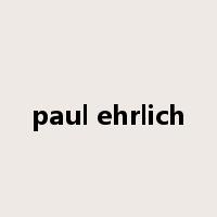 paul ehrlich是什么意思