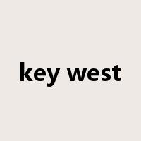 key west是什么意思