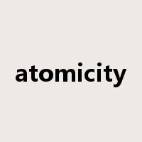 atomicity是什么意思