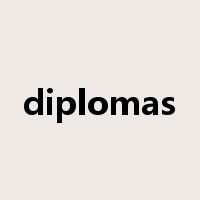 diplomas是什么意思