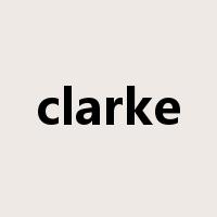 clarke是什么意思