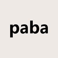paba是什么意思