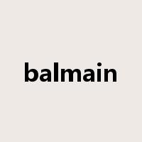 balmain是什么意思