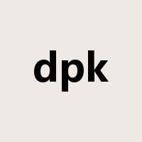 dpk是什么意思