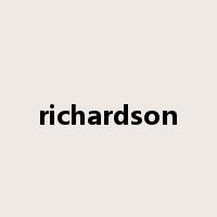 richardson是什么意思