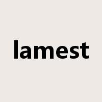 lamest是什么意思