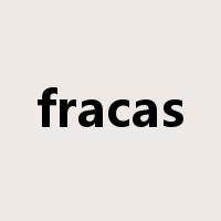 fracas是什么意思