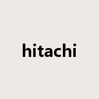hitachi是什么意思