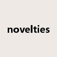 novelties是什么意思