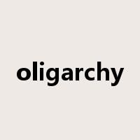 oligarchy是什么意思