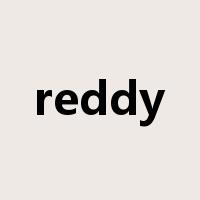 reddy是什么意思