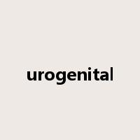 urogenital是什么意思