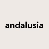 andalusia是什么意思
