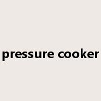 pressure cooker是什么意思
