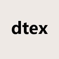 dtex是什么意思