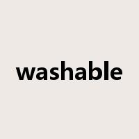 washable是什么意思