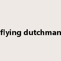 flying dutchman是什么意思