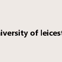 university of leicester是什么意思