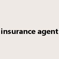 insurance agent是什么意思