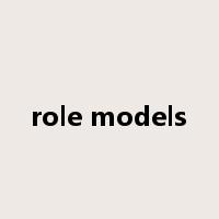 role models是什么意思