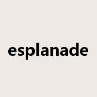 esplanade是什么意思