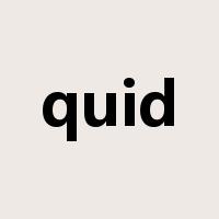 quid是什么意思