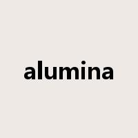 alumina是什么意思